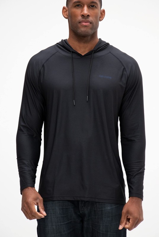 3 Pack Mens UPF 50+ Fishing Shirts, Long Sleeve UV Sun Hoodie, Hiking Running... gallery