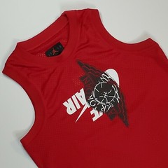Nike Air Jordan Jumpman Wings Retro Jersey Mesh Size L Red BQ8479-687