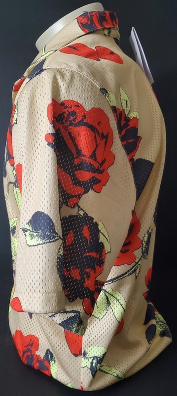 Nike Sportswear Rose City Top, Beige/Red/Black, Size S gallery