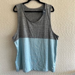 Abercrombie & Fitch NWT Men’s Gray Blue Super Soft Tank Top Size XXL