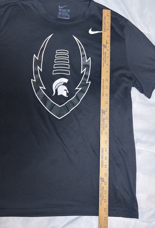 Nike Adult XL T-Shirt Short Sleeve MSU Spartans dri-fit Tee gallery