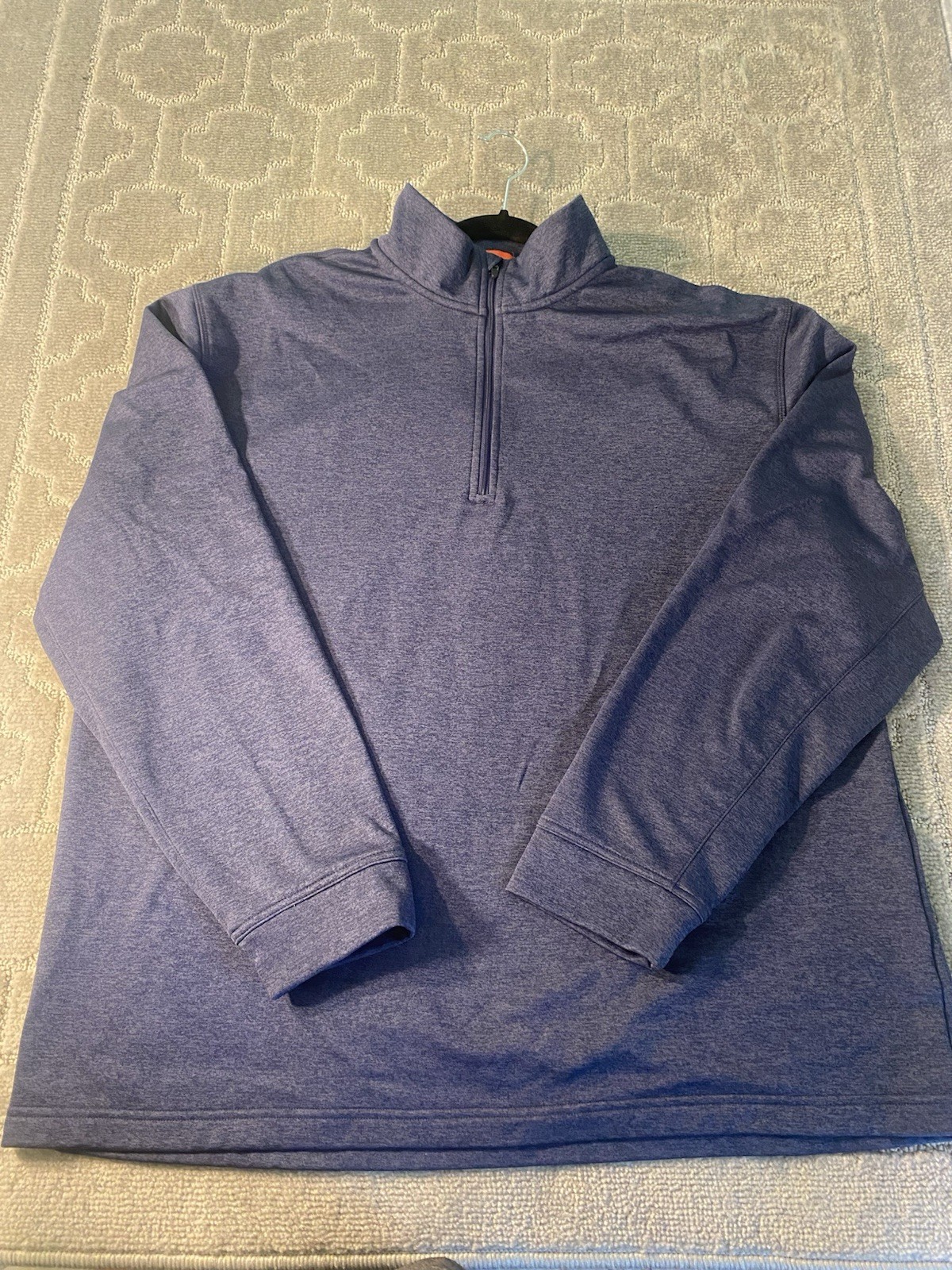 St. John’s Bay Performance XXL Blue Quick-Dri 1/4 Zip Pullover gallery