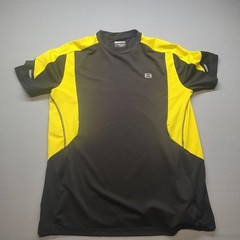 Men’s Layer 8 Performance Qwick-Dry Yellow And Black Shirt Size Large