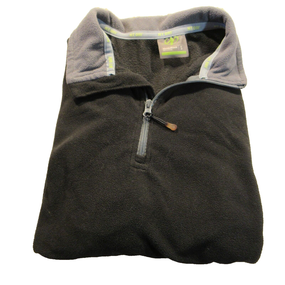NordicTrack NT Dri adult fleece 1/4 zip pullover sz S (p-12-14-3-1)