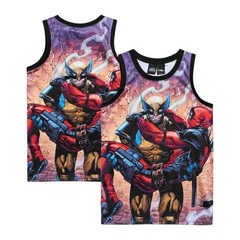 Deadpool & Wolverine Chalk Line Besties Venice Jersey MSRP $100 Men’s X-Large XL