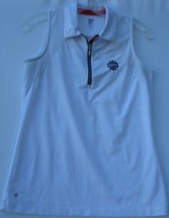 EP sleeveless 1/4 zip golf shirt w/ Waikoloa left chest logo women’s size small