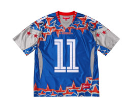 Supreme Stars Football Jersey Dazzle Royal Size 2XL XXL CONFIRMED SS25
