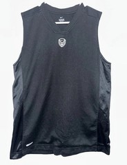 Men’s Nike Dri-Fit Black Number 5 Logo Sleeveless Black Jersey Size:M