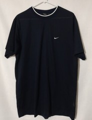 Mens Nike dark blue white shirt large L