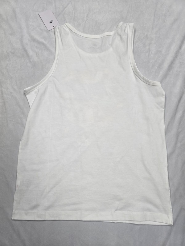 Nike Mens Sportswear Air-Phoria Tank Top White Pink Orange FV3726-100 Size S New gallery