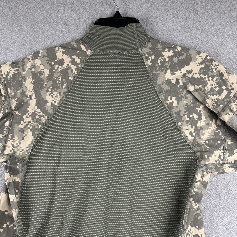 Massif Army Combat Shirt Mens Medium Green Camo Tactical Military Long Sleeve gallery