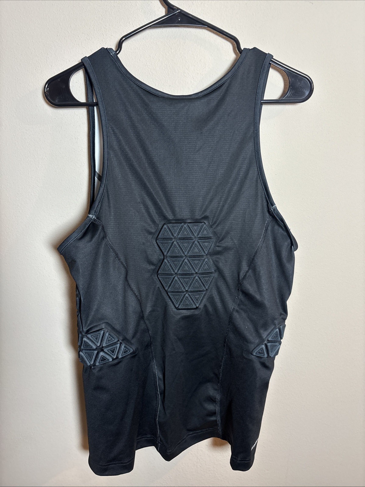 Adidas Compression Padded Aeroready Tank Shirt Men’s XL Black NEW gallery