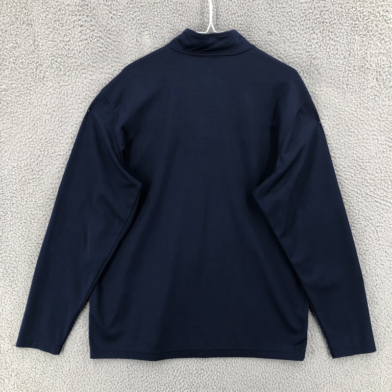 Adidas Golf 1/4 Zip Pullover Sweatshirt Long Sleeve Men’s Large Navy Blue 9353 gallery