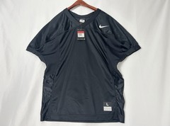 NEW Men’s Nike Stealth Black Blank Football Jersey Size Large
