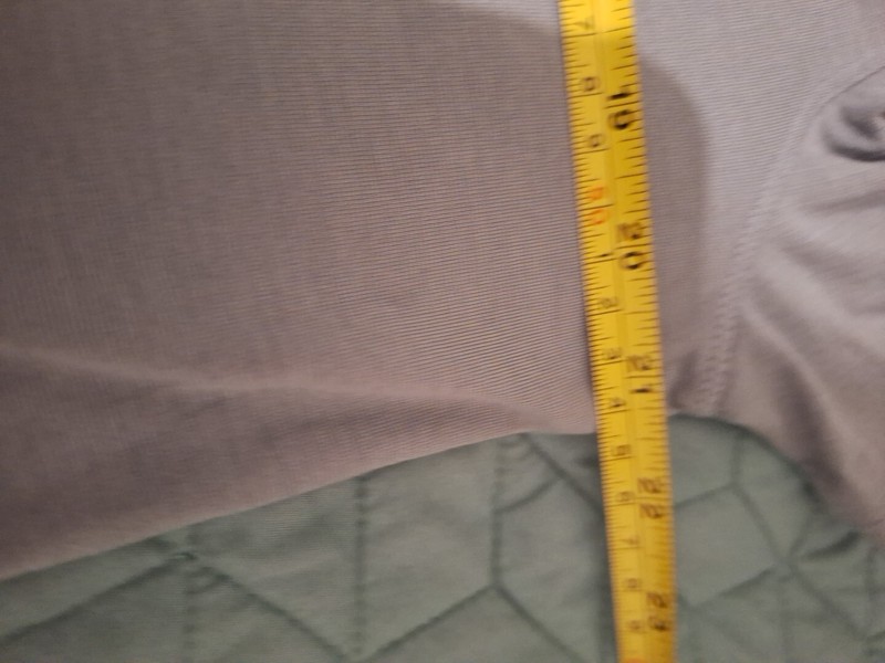 Lululemon polo t-shirt gray active size XL short-sleeve nylon blend gallery