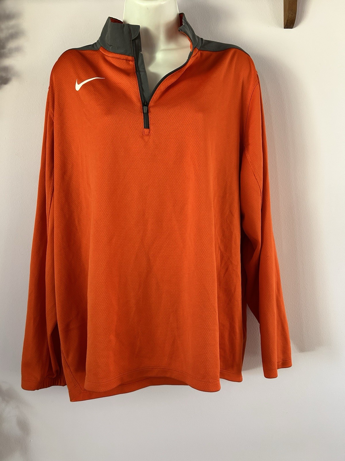 Nike Men's Dri-Fit Lightweight Outdoors Clemson Jacket L College Athletic Coach gallery