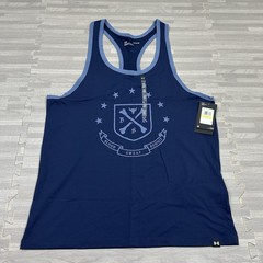 Under Armour Project Rock Blood Sweat Respect Tank Top Mens M 1380109 Navy $55
