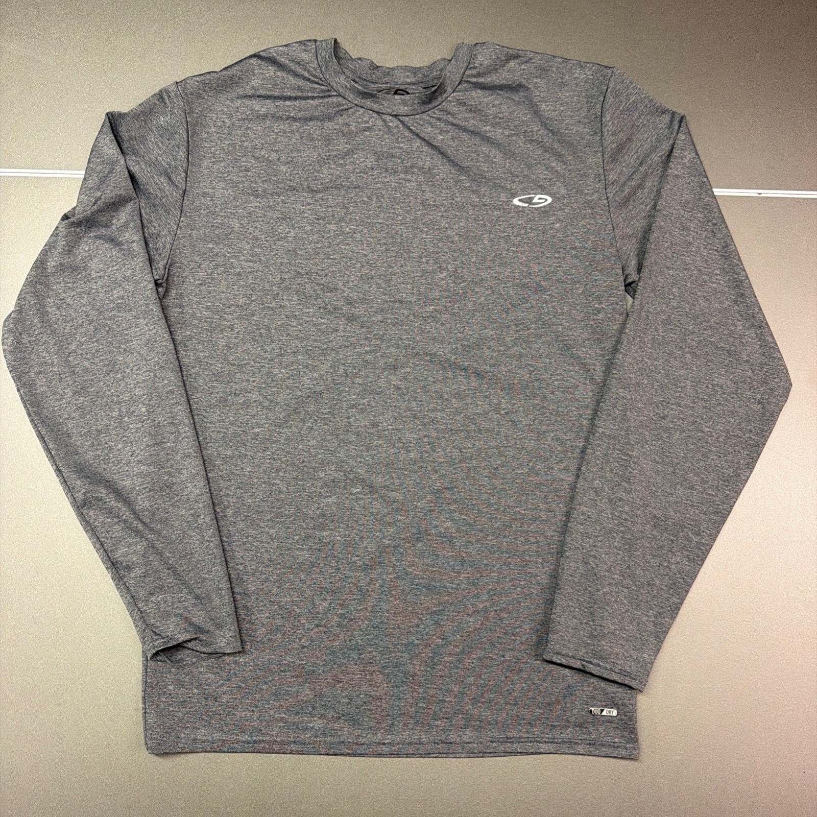 Champion Duo Dry Gray Long Sleeve Performance Athletic Shirt Men's XL gallery