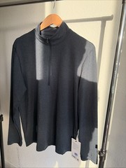 Soft Jersey Half Zip -M