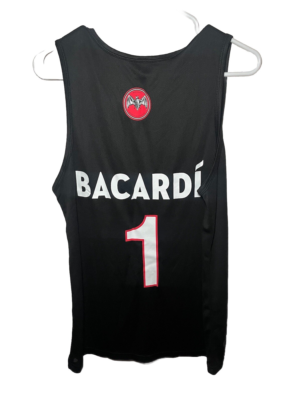 Small Bicardi Liquor Basketball Style Jersey Black gallery