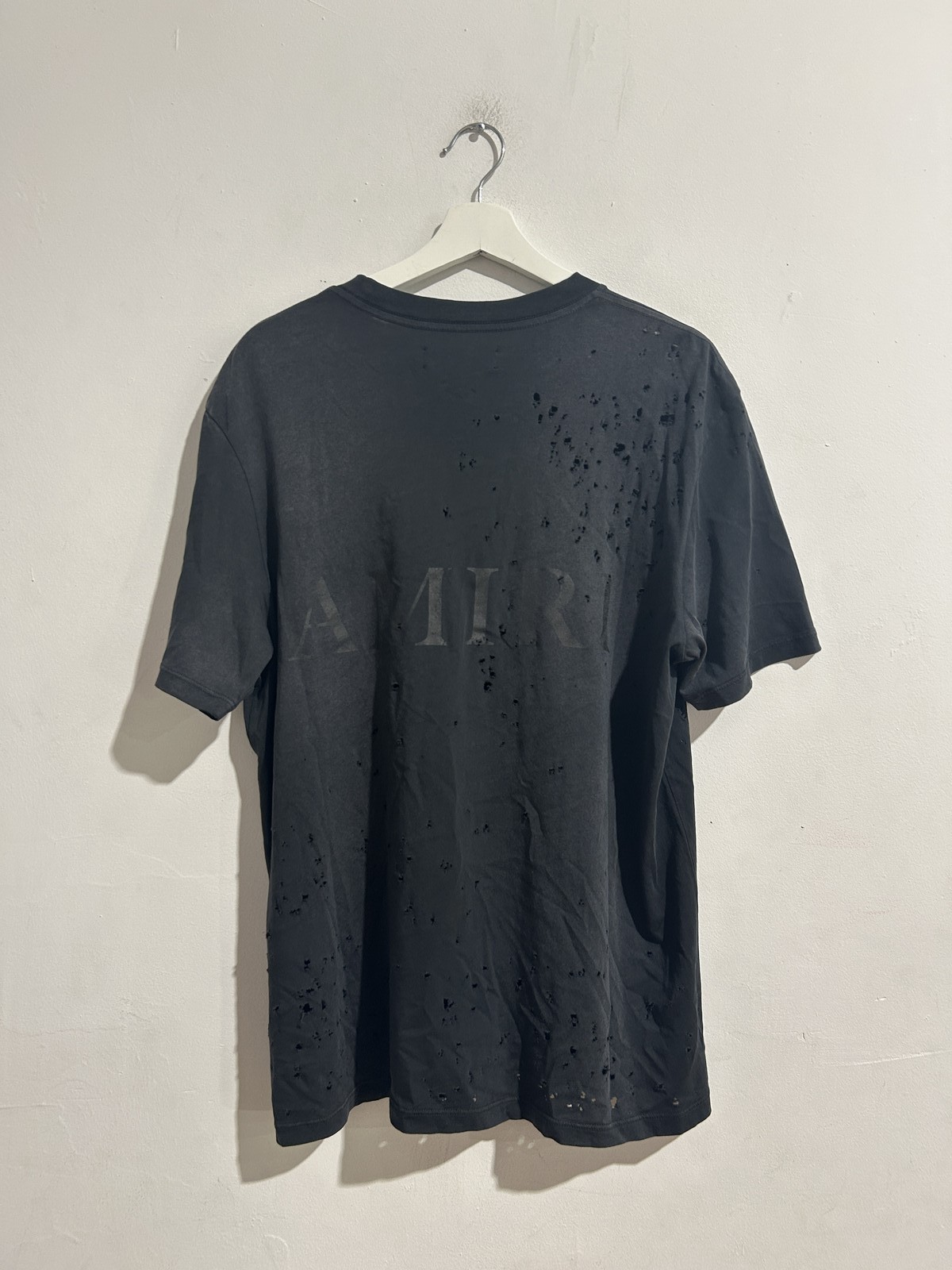 AMIRI SHOTGUN TEE FADED BLACK SIZE MEDIUM NEW gallery