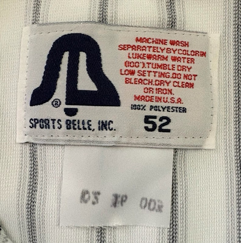 vintage sports belle baseball jersey mens size 52 XXL NOS NWOT 90s USA made gallery