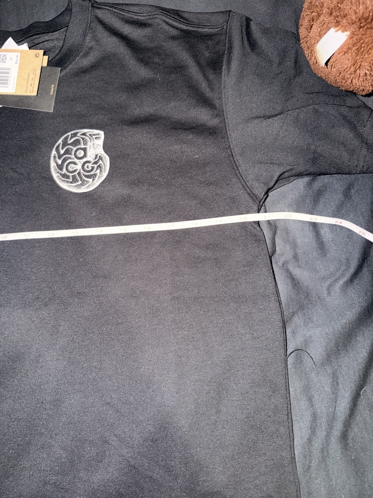 Nike ACG Dri-FIT Loose Fit Men's Graphic Crew Neck Tee Black Size S gallery