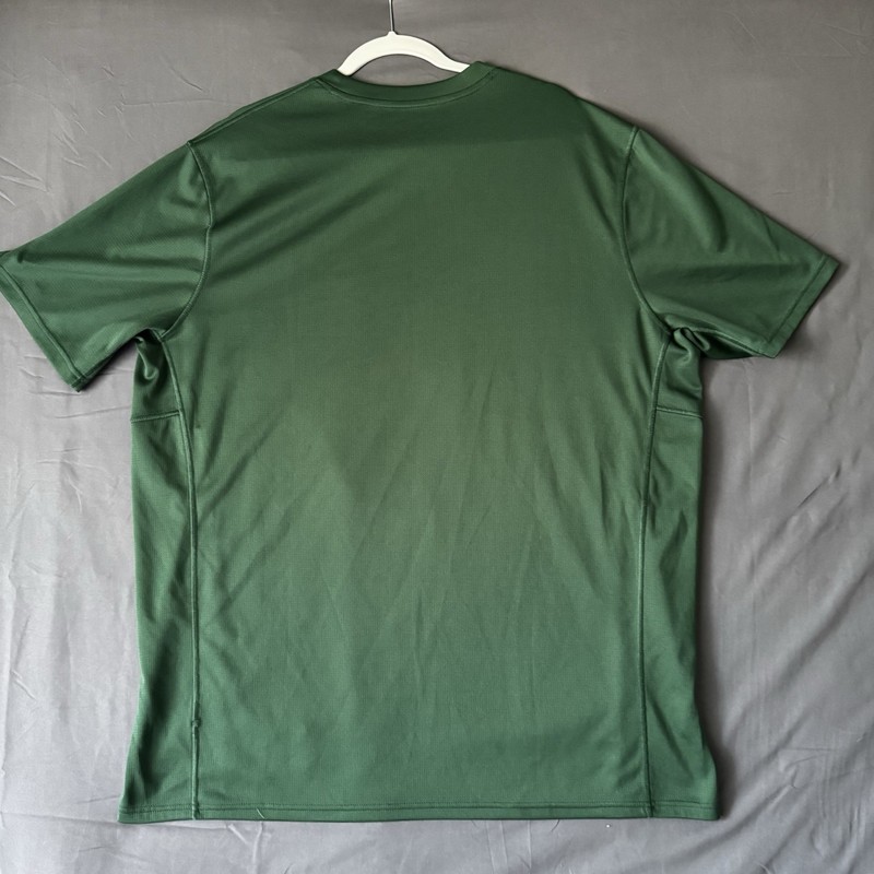 Nike Dri Fit Team Shirt Mens 2XL Green Athletic Training Jersey Top Performance gallery