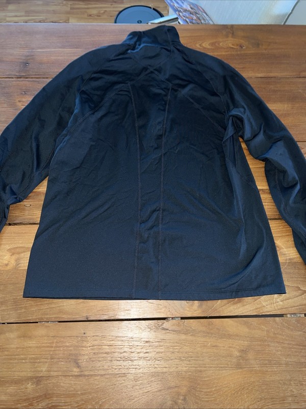 Saxx Thermoflyte Pullover Shirt Mens XLarge Black 1/4-Zip Performance Stretch E2 gallery