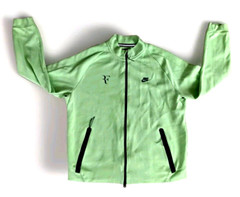 Nike Premier RF Jacket Key Lime Green Roger Federer Monte Carlo 2015 Mens XL