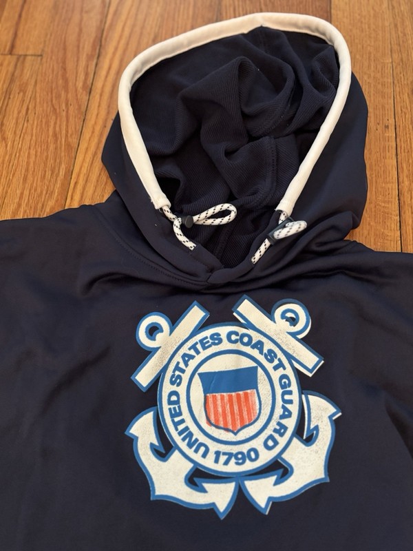 NWT Under Armour Sleeveless Performance Hoodie UNITED STATES COAST GUARD 2XL gallery