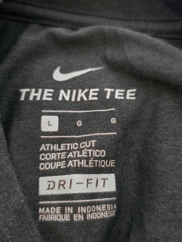 Nike Team USA Lacrosse Mens Gray Top Ls Sz L gallery