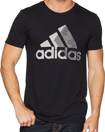adidas Men's Badge of Sport Graphic/ Squad/America/Split Tee T-Shirts gallery
