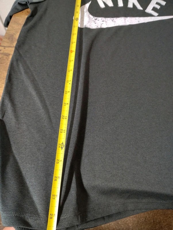 Nike Men Tall T-Shirt Athletic Logo Swoosh Active Run Dri Fit Upf 40+ L Tall gallery