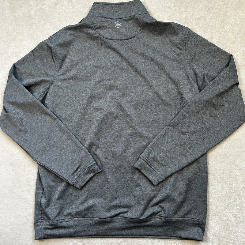 Peter Millar Men's Large Golf Pullover Crown Sport Performance Jacket 1/4 Zip gallery