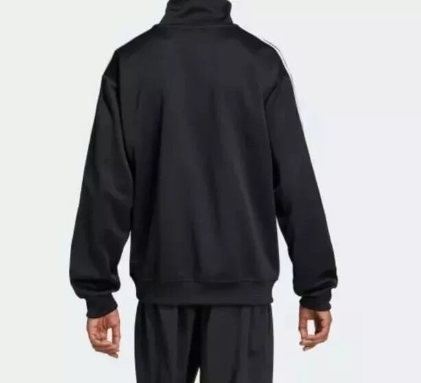 Adidas Funnel Neck TT Track Top Jacket Men Size M IZ4803 Black gallery
