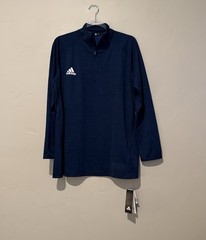 Adidas GameMode 1/4 Zip Long Sleeve Pullover Mens XL Navy Performance DT8760