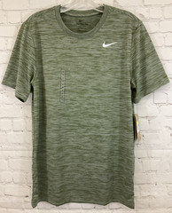 Nike FQ3808-222 Men’s DRI-FIT Polyester Training T-Shirt Green S Small
