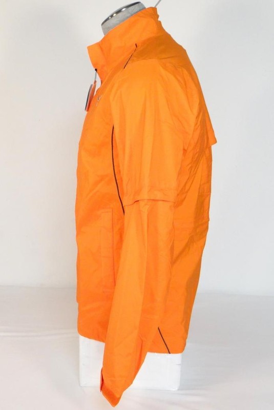 Puma Storm Cell Pro Orange Convertible Golf Jacket & Carry Bag Men's NWT gallery