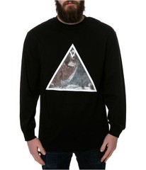 Black Scale Mens The First Supper LS Graphic T-Shirt