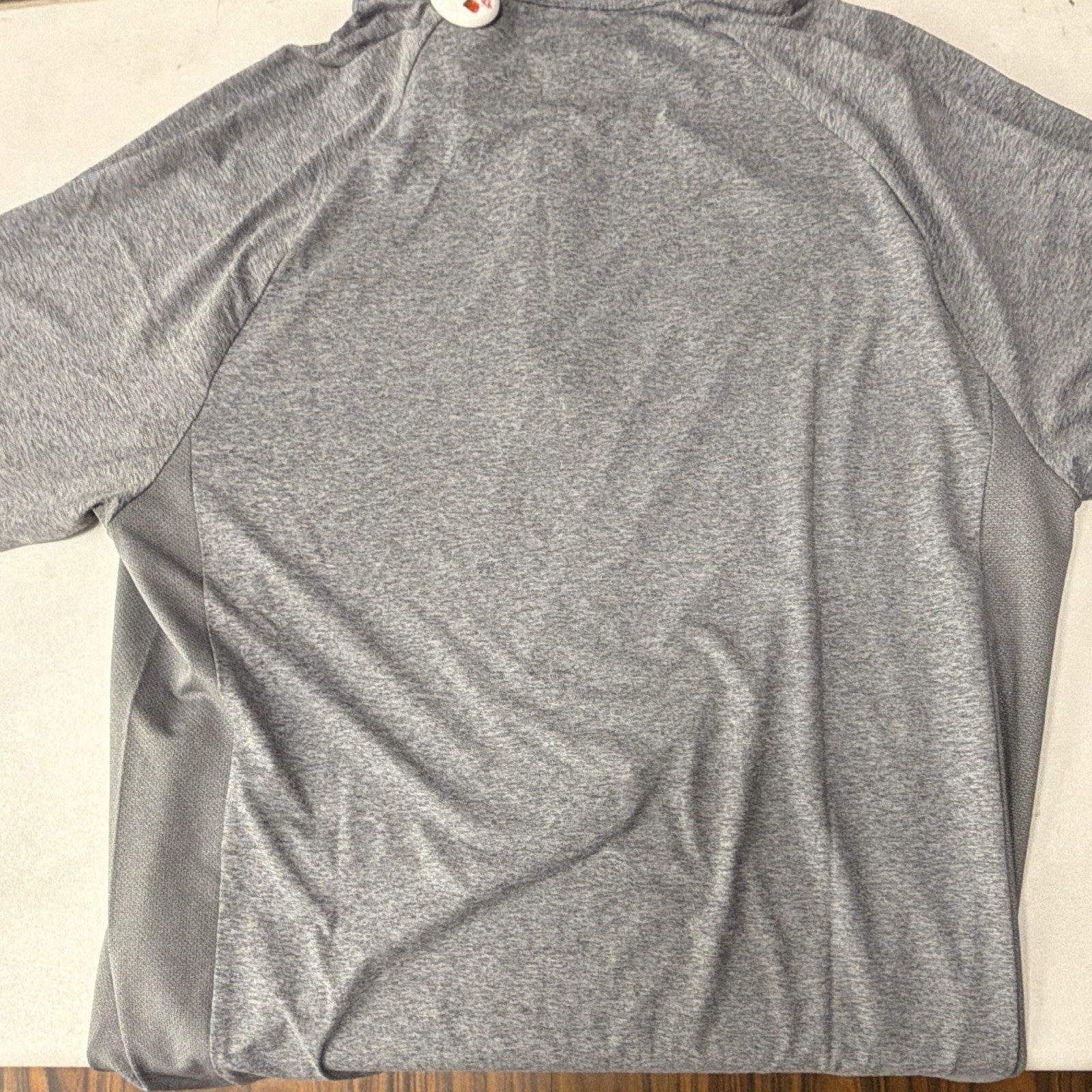 Holderness & Bourne Airation Gray 1/4 Zip Mock Neck Pullover Mens M NWT gallery