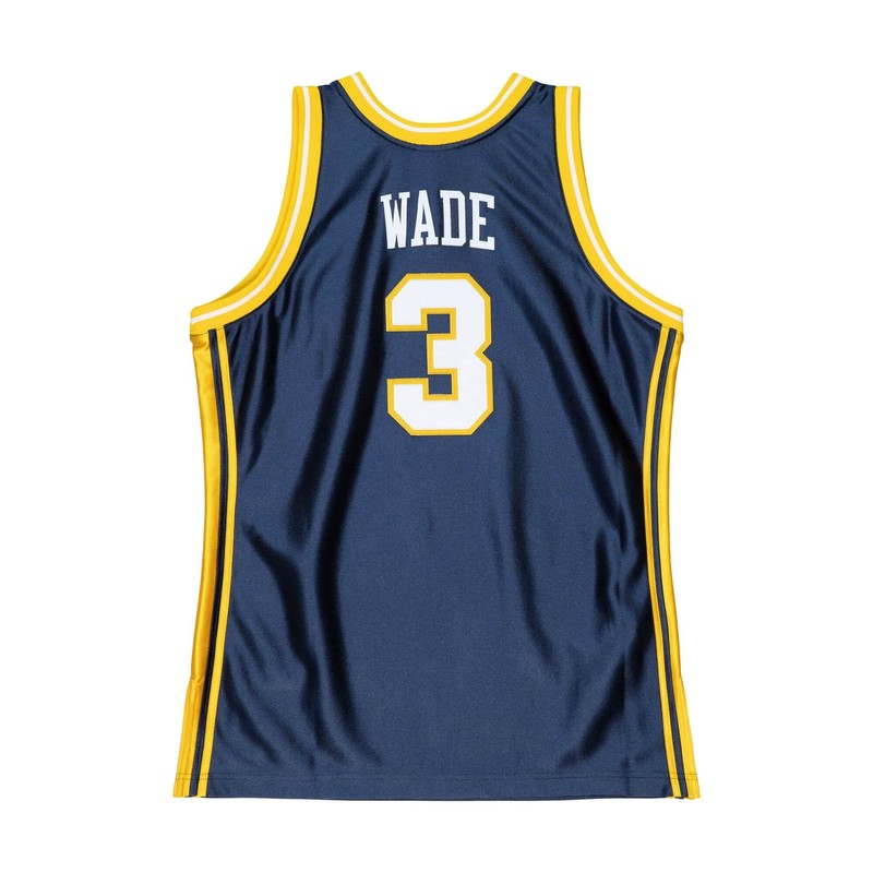 MITCHELL & NESS NCAA DARK JERSEY MARQUETTE 2002 DWYANE WADE gallery