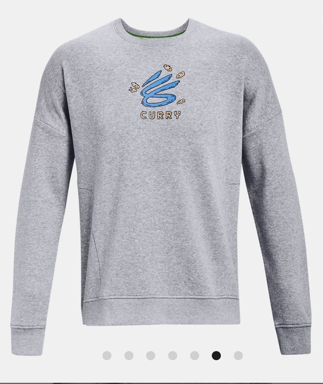 SAMPLE Under Armour X Stephen Curry Crewneck Cookies Sweatshirt XL gallery