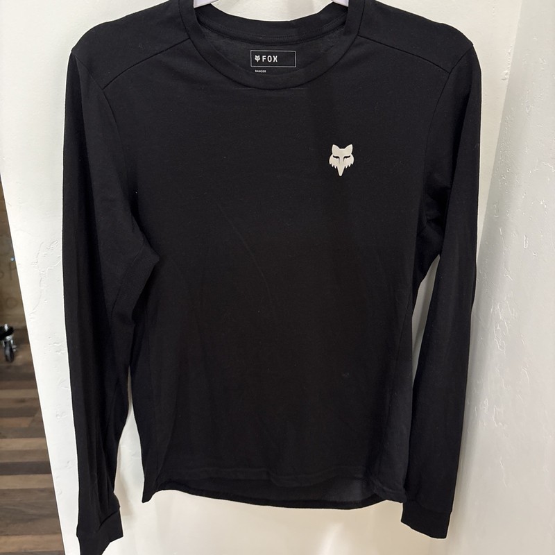 Fox Racing Shirt Mens Size Small Black Ranger Long Sleeve Active Top Graphic gallery