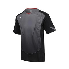 Mens Size L Nike Soccer Jersey 90 Dri-FIT Gym Training Black Gray HV1178-010