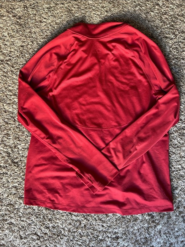 Nike Red Quarter-Zip Pullover with Yellow SC Logo - Men’s XL gallery