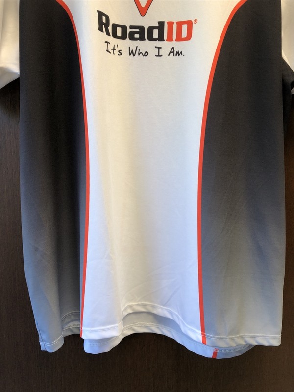 NWOT Sugoi 2XL White Black Gray Road ID Activewear Short Sleeve Tshirt Mens gallery