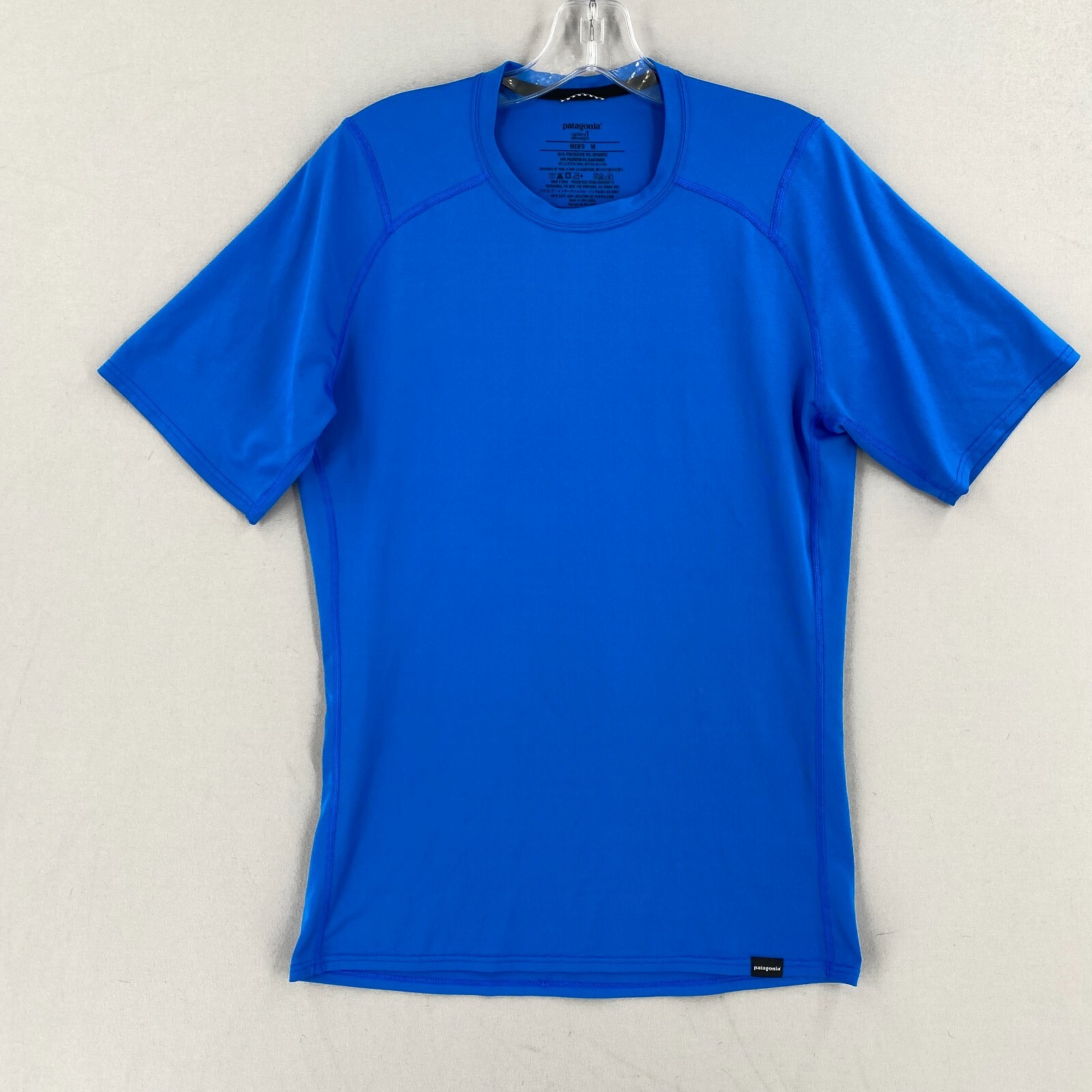 Patagonia Capilene 1 Silkweight Cool Lightweight Shirt Mens Medium Blue Raglan gallery