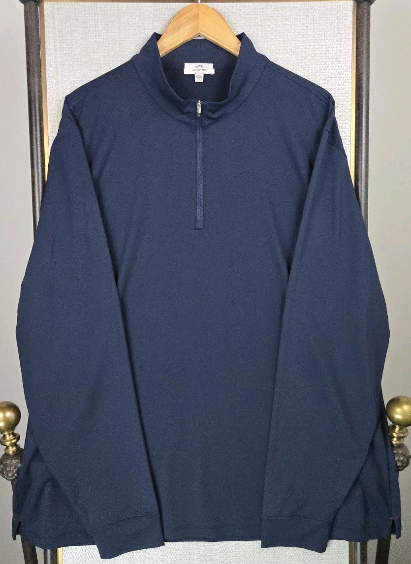 SUN DAY RED Tiger Woods Mens Size 2XL Performance Pullover Lightweight Golf Blue gallery