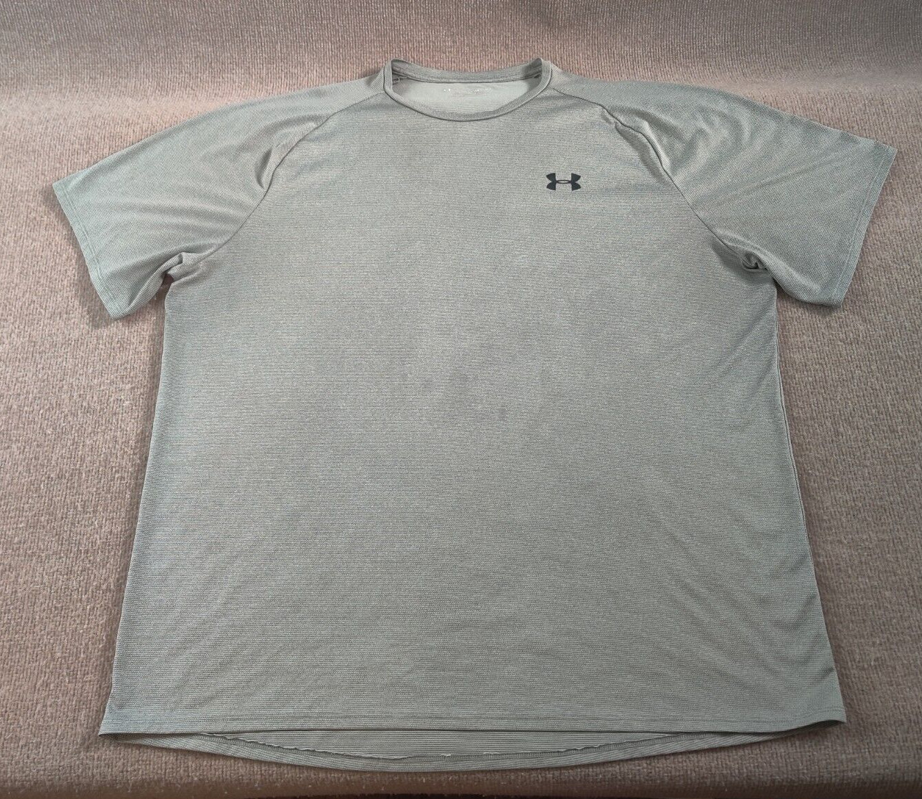 Under Armour The Tech Tee Active Gym Gray T Shirt Mens 3XL Loose Short Sleeve gallery